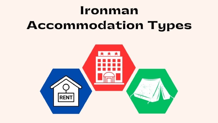 ironman accommodation types